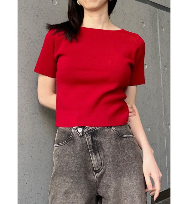 MURUA「デコルテオープンハーフニット【2WAY】」|ニット・セーター|