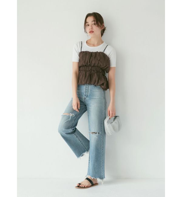 Ungrid「ギャザーハンドバッグ」|ハンドバッグ|