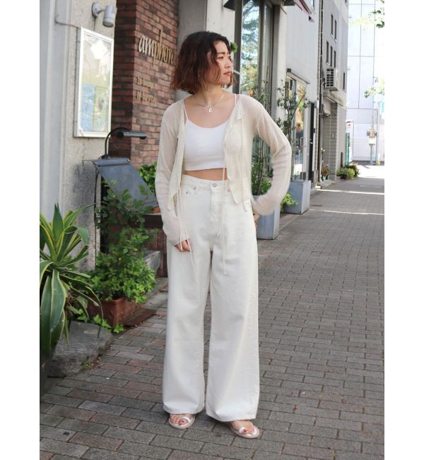 Ungrid「2Wayリボンニットカーデ」|カーディガン|