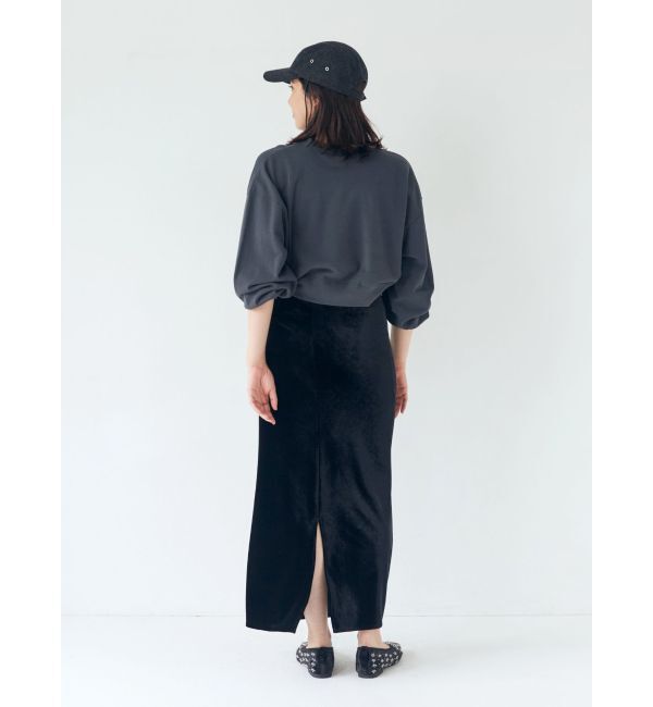 Ungrid「スリーブボリュームショートスウェット」|スウェット・ジャージ|