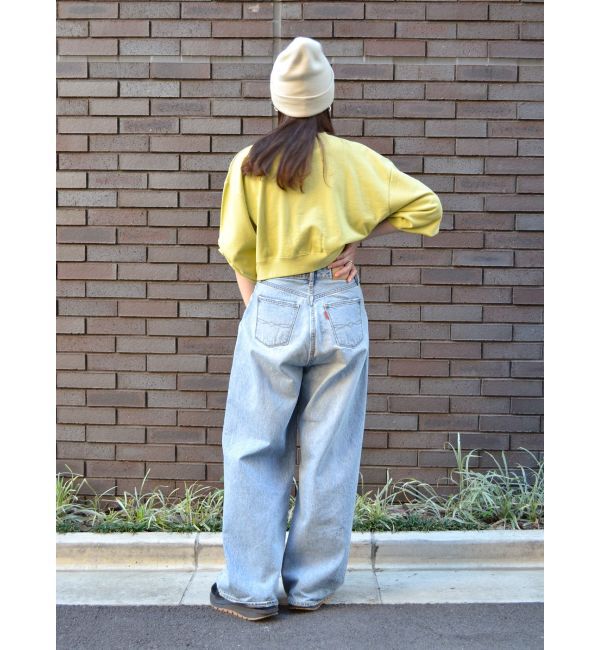 Ungrid「スリーブボリュームショートスウェット」|スウェット・ジャージ|