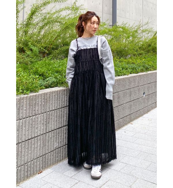 Ungrid「ジャカードキャミワンピース」|ワンピース|