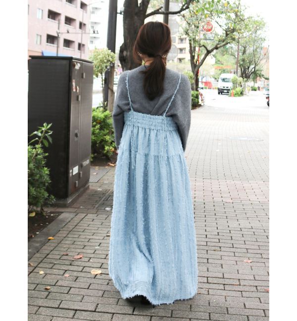 Ungrid「ジャカードキャミワンピース」|ワンピース|