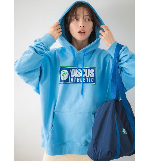 Ungrid「DISCUS別注 フードロゴパーカー」|パーカー|