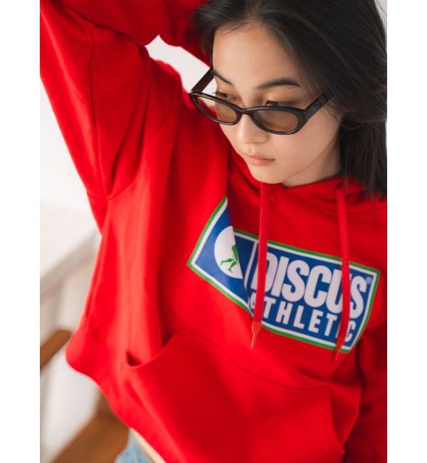 Ungrid「DISCUS別注 フードロゴパーカー」|パーカー|