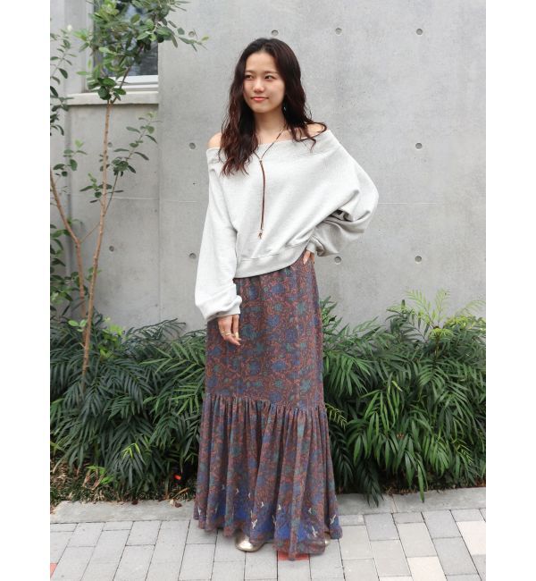 Ungrid「オフショルスウェット」|スウェット・ジャージ|