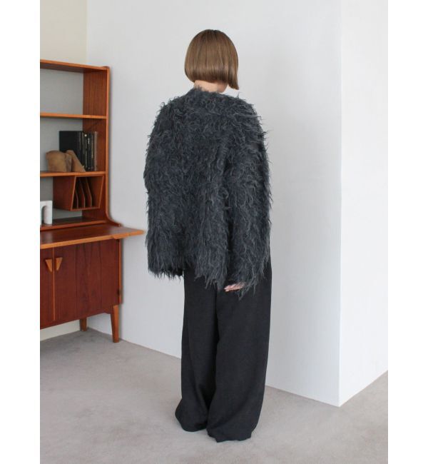 Ungrid「起毛ニットアンサンブル」|カーディガン|