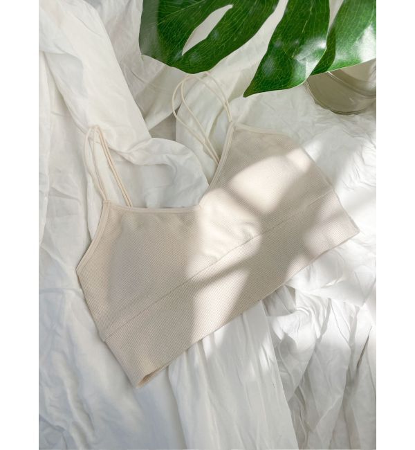 Ungrid「ダブルストラップブラトップ」|キャミソール|