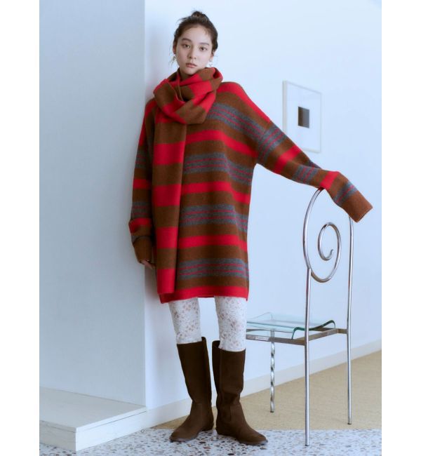 Ungrid「マルチボーダーマフラー」|その他|