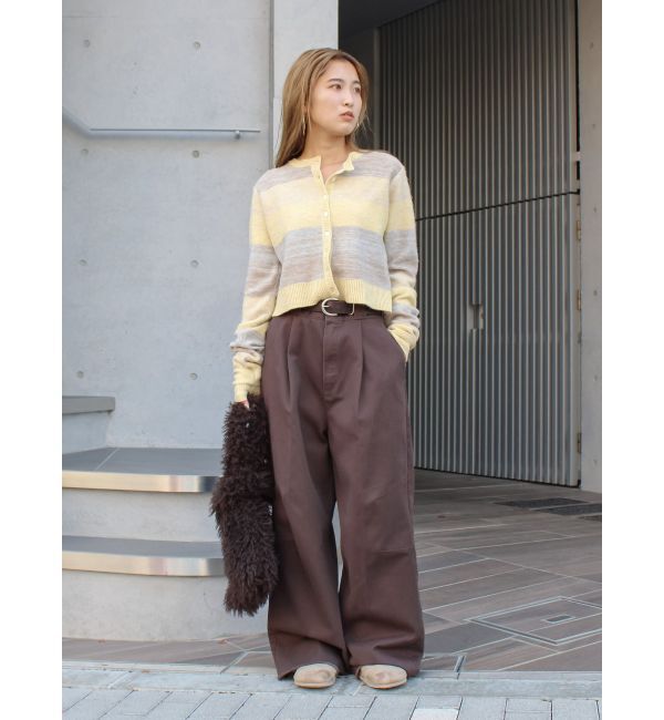 Ungrid「グラデーションニットカーディガン」|カーディガン|