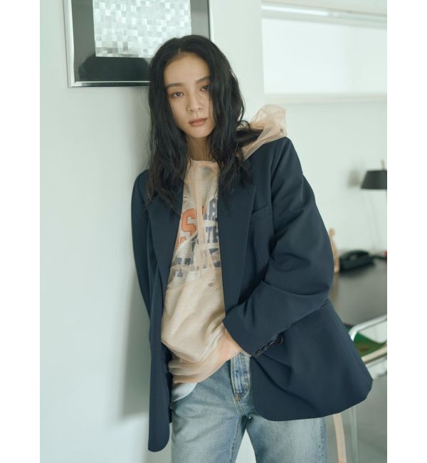 Ungrid「ダメージデザインルーズスウェット」|スウェット・ジャージ|