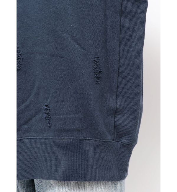 Ungrid「ダメージデザインルーズスウェット」|スウェット・ジャージ|