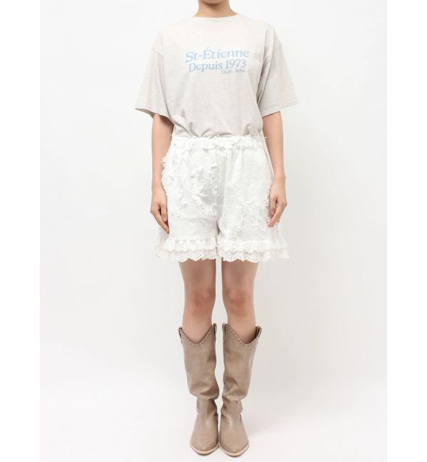 Ungrid「コットンレースパッチワークショートパンツ」|その他|