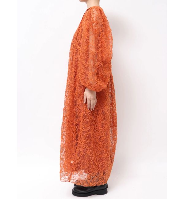 Ungrid「起毛レースワンピース」|ワンピース|