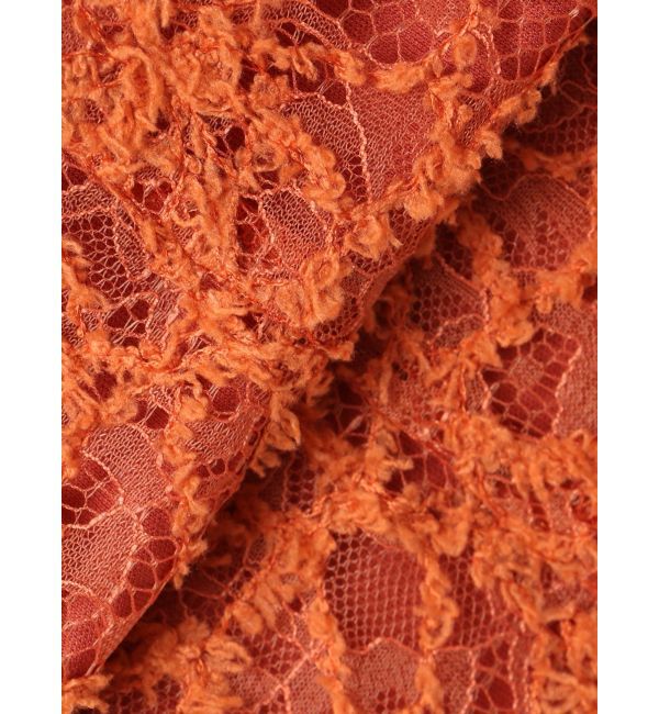 Ungrid「起毛レースワンピース」|ワンピース|