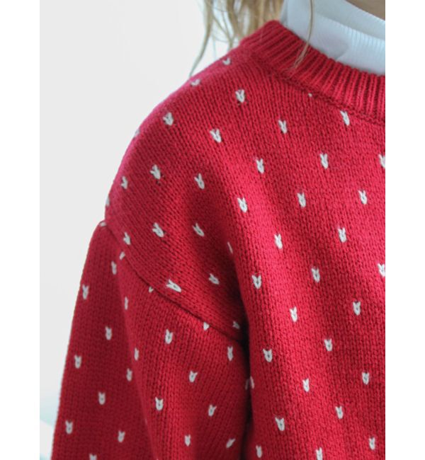 Ungrid「マルチウェイドットニットカーディガン」|カーディガン|