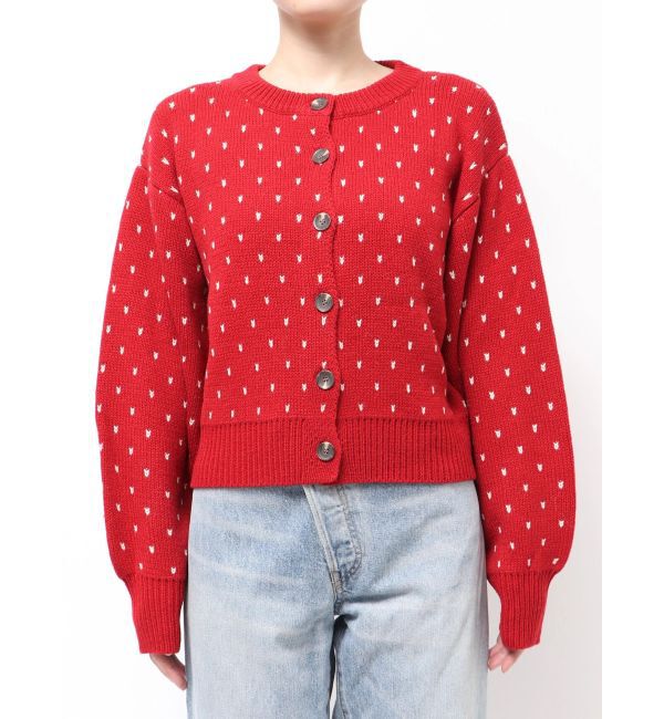 Ungrid「マルチウェイドットニットカーディガン」|カーディガン|