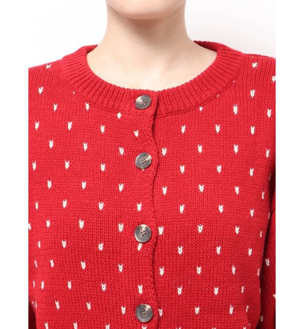 Ungrid「マルチウェイドットニットカーディガン」|カーディガン|