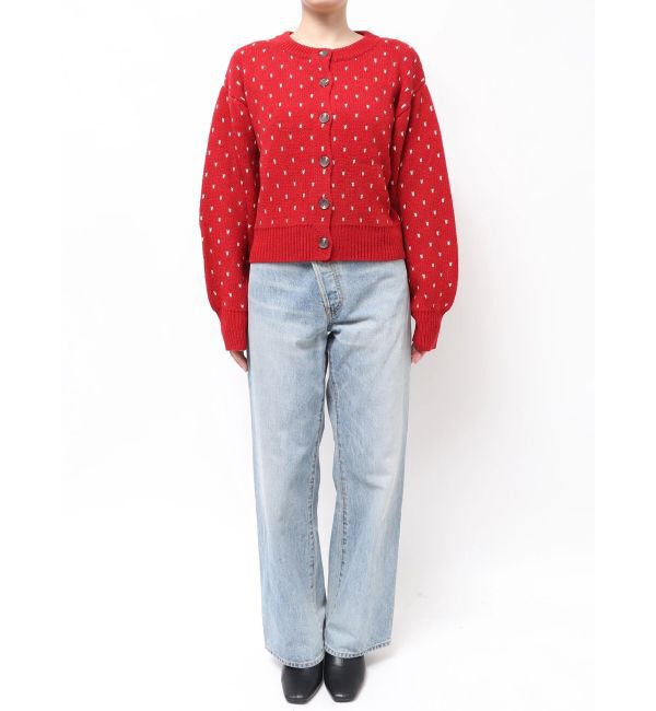 Ungrid「マルチウェイドットニットカーディガン」|カーディガン|