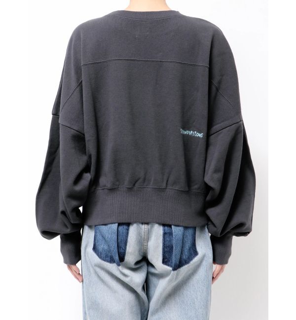 Ungrid「スリーブボリューム刺繍スウェット」|スウェット・ジャージ|