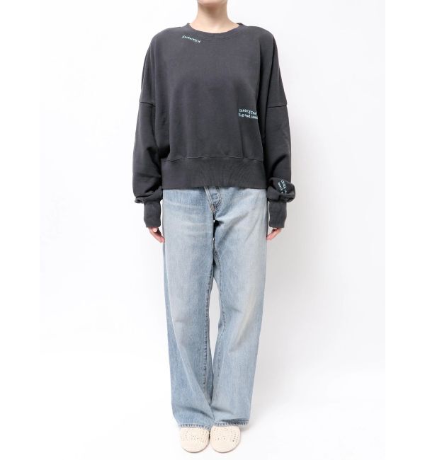 Ungrid「スリーブボリューム刺繍スウェット」|スウェット・ジャージ|