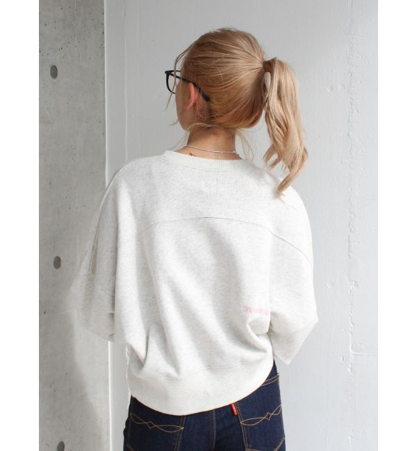Ungrid「スリーブボリューム刺繍スウェット」|スウェット・ジャージ|