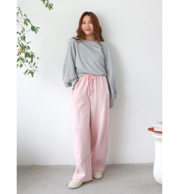 Ungrid「タックオフショルスウェット」|スウェット・ジャージ|