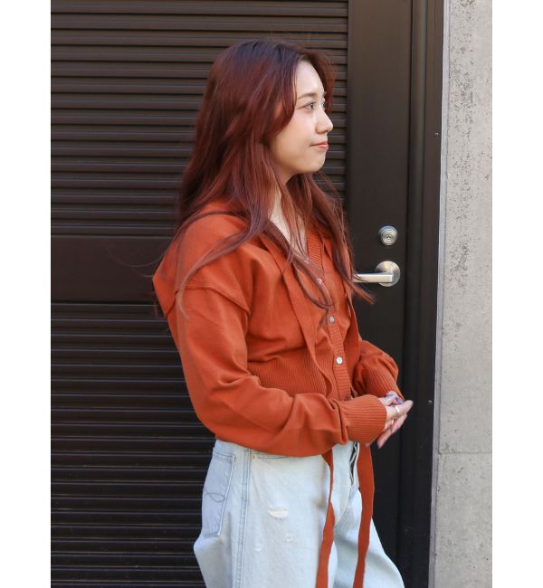 Ungrid「リボンデザインニットカーディガン」|カーディガン|