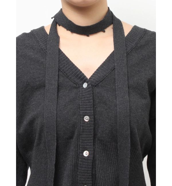 Ungrid「リボンデザインニットカーディガン」|カーディガン|