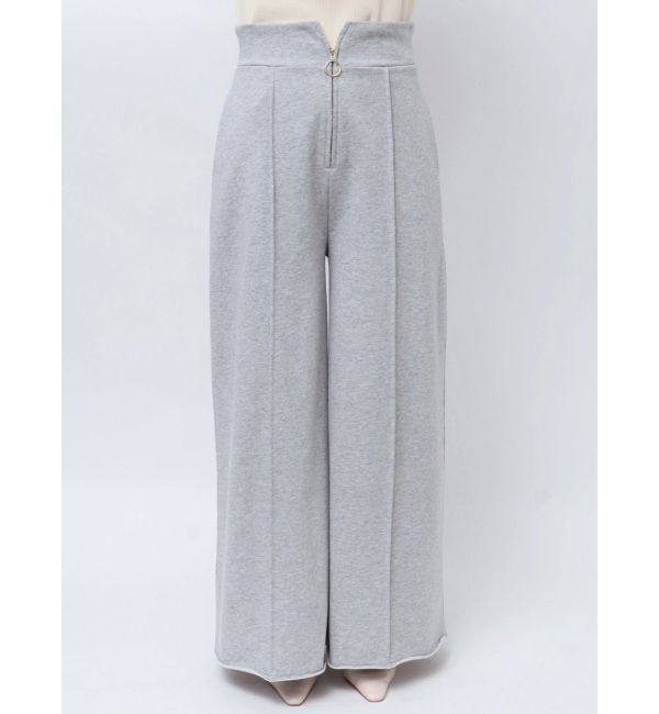 LAGUNAMOON「ZIPスウェットワイドフレアパンツ」|その他|