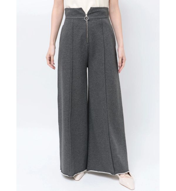 LAGUNAMOON「ZIPスウェットワイドフレアパンツ」|その他|