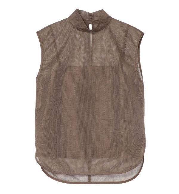 LAGUNAMOON「メッシュノースリーブプルオーバー」|Tシャツ・カットソー|