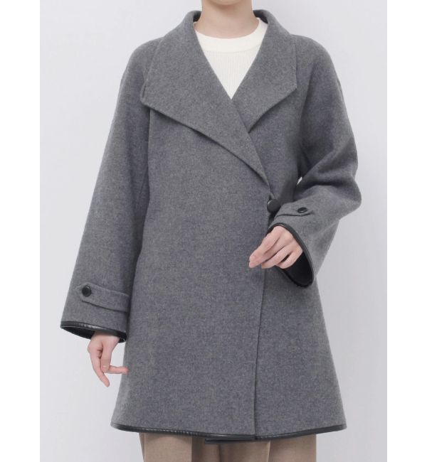 LAGUNAMOON「ラペルリバーコート」|その他|