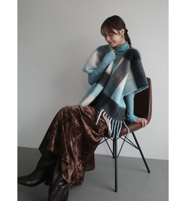 LAGUNAMOON「シアーベロアティアードスカート」|スカート|