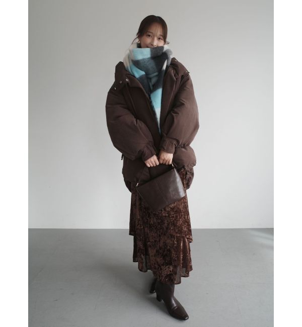 LAGUNAMOON「シアーベロアティアードスカート」|スカート|