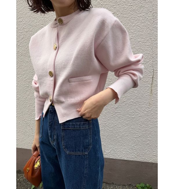 LAGUNAMOON「フォルムニットカーディガン」|カーディガン|