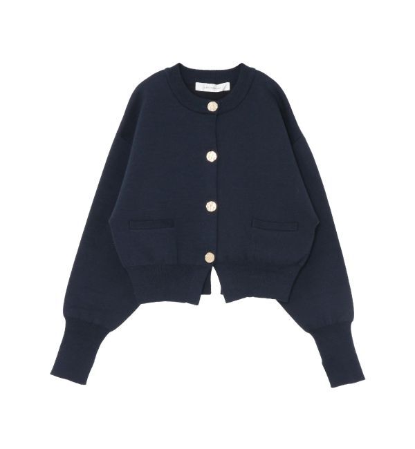 LAGUNAMOON「フォルムニットカーディガン」|カーディガン|
