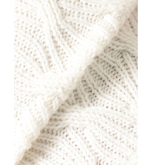 LAGUNAMOON「【POLO BCSコラボ】コットンケーブルニットカーディガンスカートセットアップ」|ワンピース|