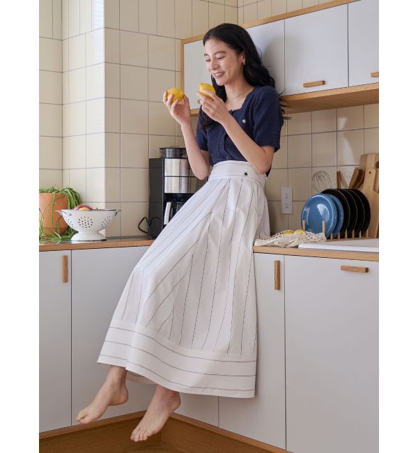 LAGUNAMOON「【POLO BCSコラボ】ボリュームマキシサーキュラースカート」|スカート|