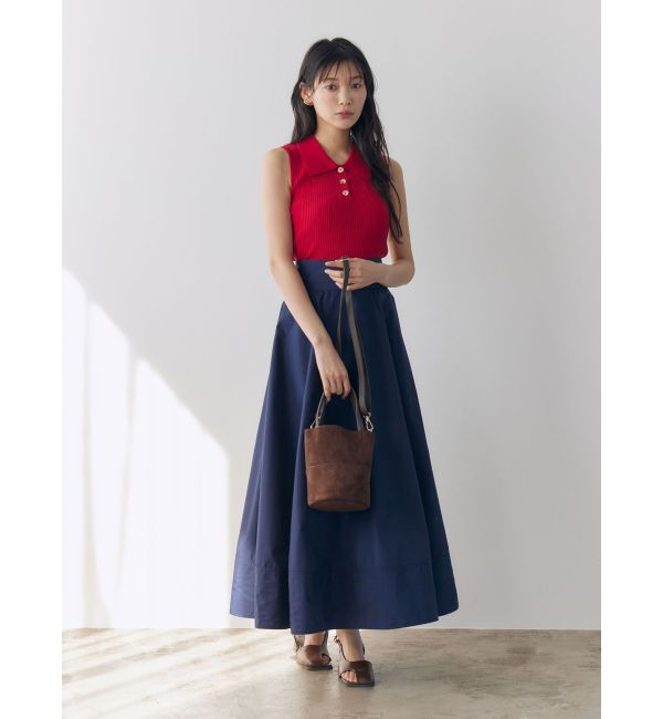 LAGUNAMOON「【POLO BCSコラボ】ボリュームマキシサーキュラースカート」|スカート|