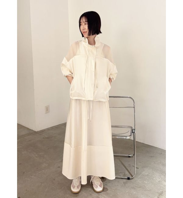 LAGUNAMOON「コントラストサーキュラースカート」|スカート|