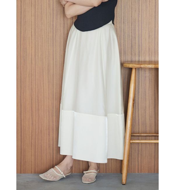 LAGUNAMOON「コントラストサーキュラースカート」|スカート|