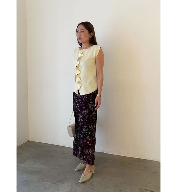 LAGUNAMOON「ボタンウェーヴィニットプルオーバー」|ニット・セーター|