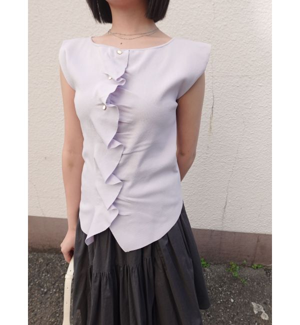 LAGUNAMOON「ボタンウェーヴィニットプルオーバー」|ニット・セーター|