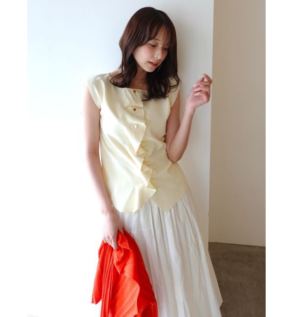 LAGUNAMOON「ボタンウェーヴィニットプルオーバー」|ニット・セーター|