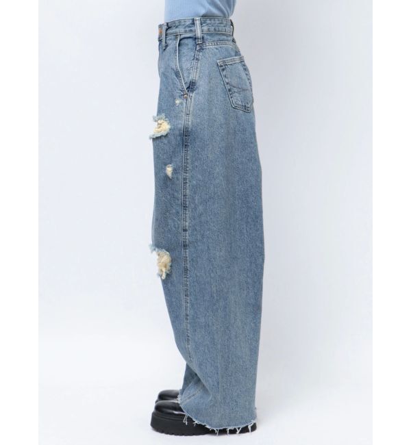 jouetie「【Something &times;PosTokyo】PANEL BALLON WIDE DENIM」|デニム|