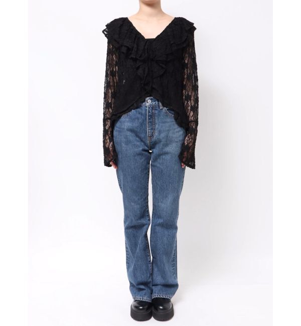 jouetie「ラッフルフリルレースブラウス」|シャツ・ブラウス|