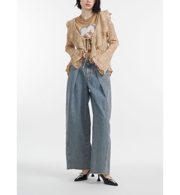 jouetie「ラッフルフリルレースブラウス」|シャツ・ブラウス|