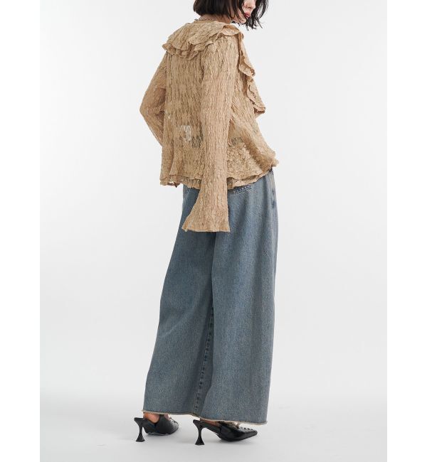 jouetie「ラッフルフリルレースブラウス」|シャツ・ブラウス|