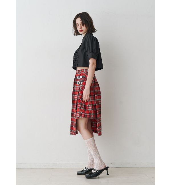 jouetie「クロップドフリルブラウス」|シャツ・ブラウス|